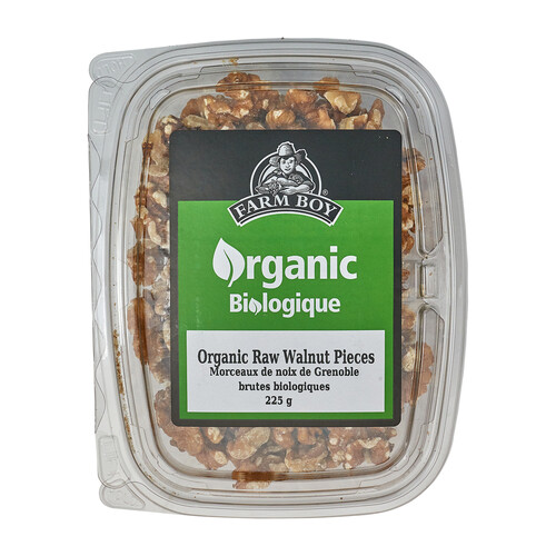 Farm Boy Organic Nuts Walnuts Raw 225 g