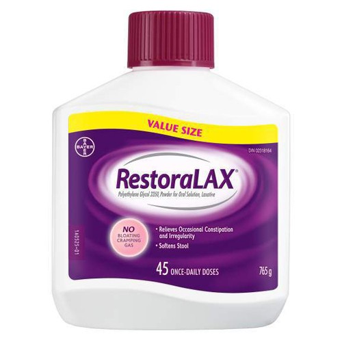 RestoraLAX Powder 45 Doses 765 g