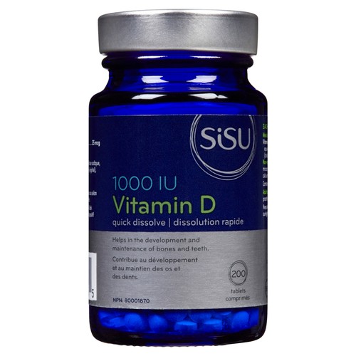 Sisu Vitamin D 1000 IU 200 Tablets 
