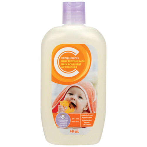 Compliments Baby Wash Bedtime Bath Lavender 444 ml