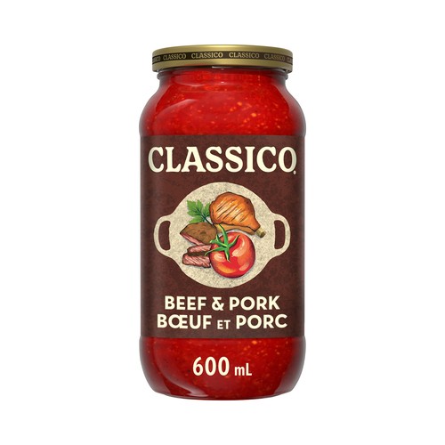 Classico Pasta Sauce Beef & Pork 600 ml
