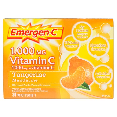 Emergen-C 1000 mg Vitamin C Tangerine 1 EA