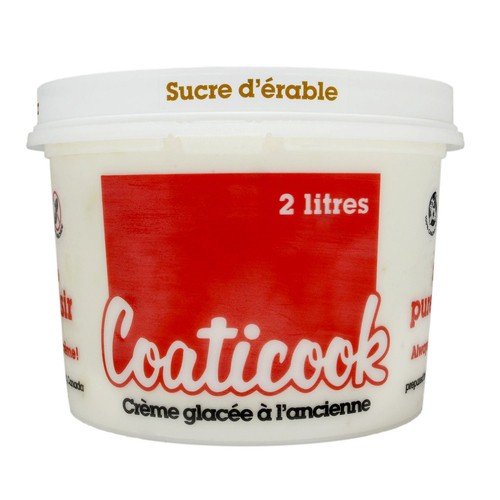 Coaticook Gluten-Free Ice Cream Maple Sugar 1 L