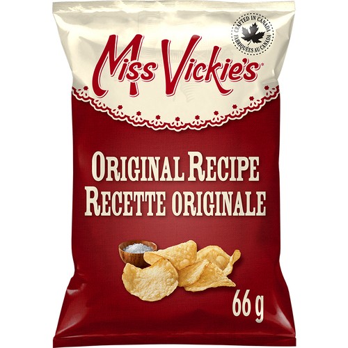 Miss Vickie's Original Recipe kettle cooked potato chips (small bag) 66 g