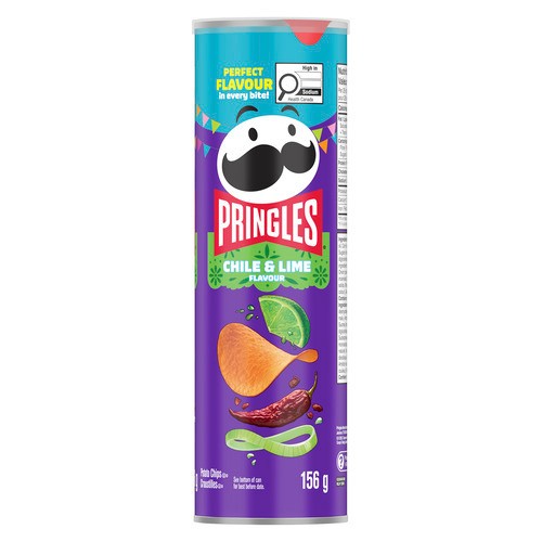 Pringles Potato Chips Chili & Lime 156 g