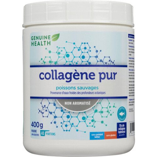 Genuine Health Clean Collagen Wild Caught Fish Unflavored 400 G Voil 