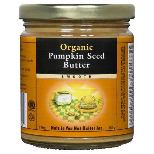 Nuts To You Organic Butter Pumpkin Seed Smooth 250 g
