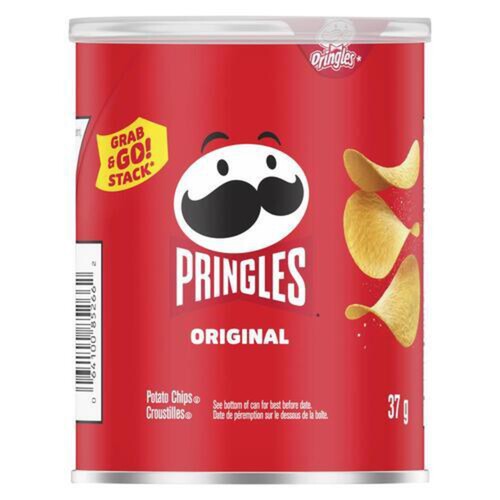 Pringles Canned Potato Chips Original 37 g