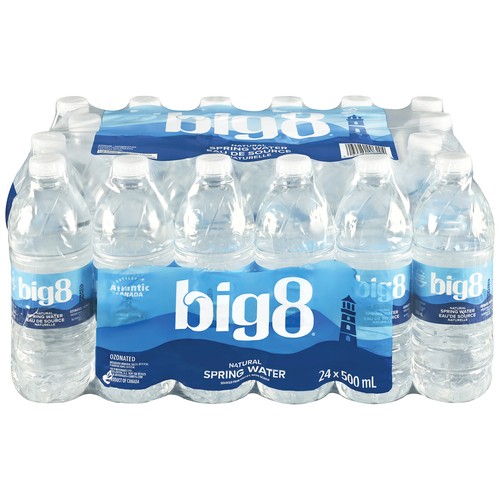 Big 8 Spring Water 24 x 500 ml (bottles)