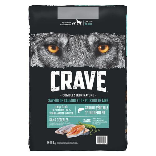 Crave Dry Dog Food Salmon & Ocean Fish 9.98 kg