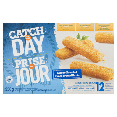 Catch Of The Day Frozen Breaded Fish Sticks 350 g