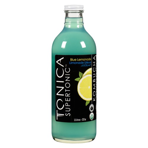 Tonica Organic Kombucha Blue Lemonade 1.1 L (bottle)