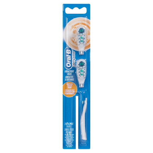Oral-B Complete Replacement Toothbrush Heads Soft 2 Pack