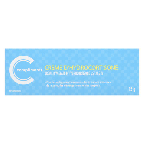 Compliments 0.5% Cream Hydrocortisone For Itching & Redness Relief 15 g