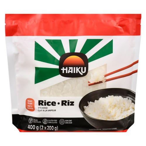 Haiku Premium Steamed Rice White 400 g