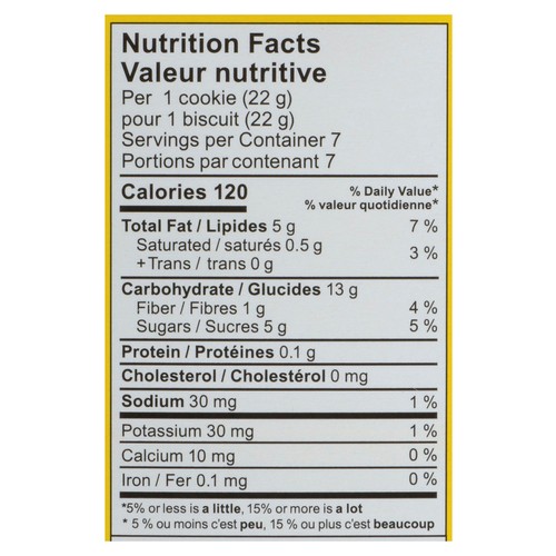 FreeYumm Dairy-Free Soft Baked Cookies Banana Maple 154 g