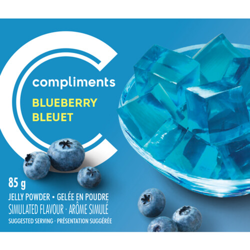 Compliments Jelly Powder Blueberry 85 g