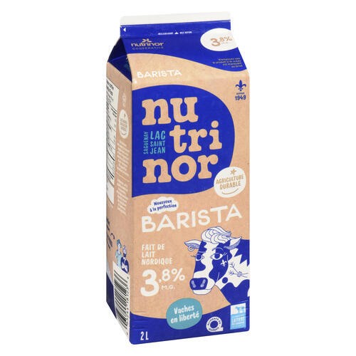 Nutrinor Barista 3.8% Milk 2 L