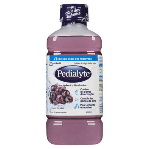 Pedialyte Rehydration Liquid Grape 1 L