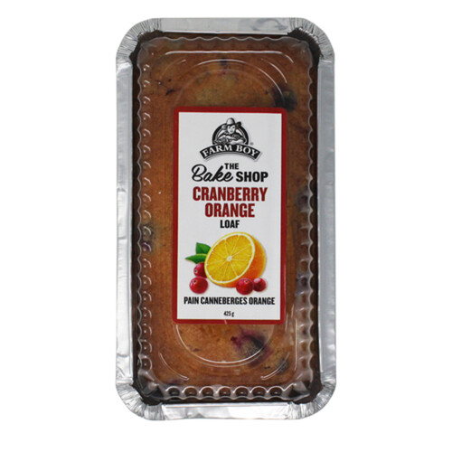 Farm Boy Loaf Cranberry Orange 425 g