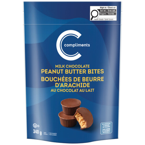 Compliments Milk Chocolate Peanut Butter Bites 340 g