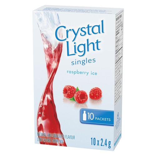 Crystal Light Drink Mix Singles Raspberry Ice 24 g