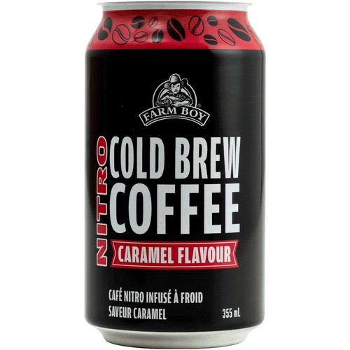 Farm Boy Cold Brew Coffee Nitro Caramel 355 ml (can)