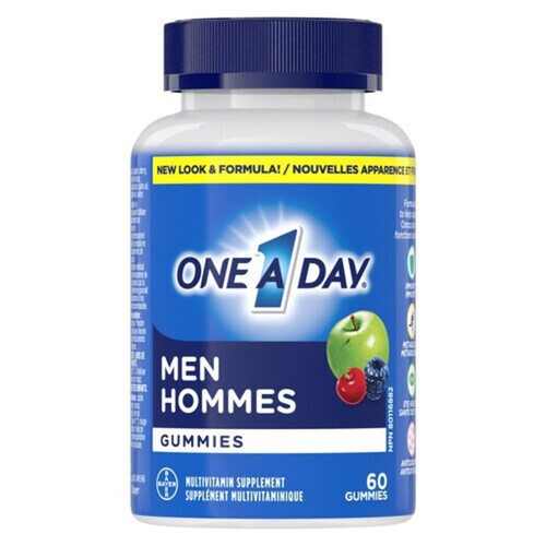 One A Day Multivitamins For Men 60 Gummies 