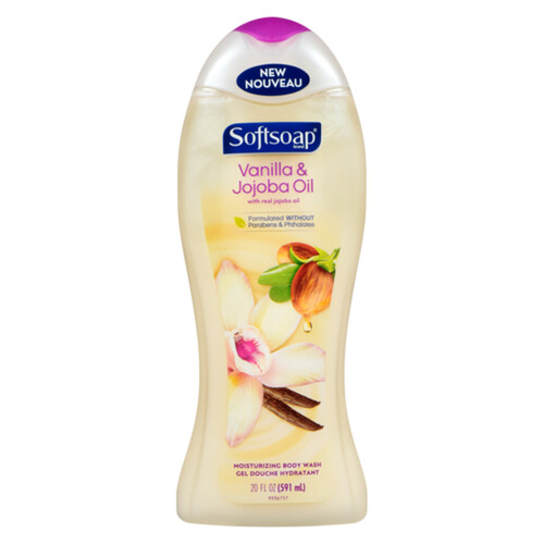 Softsoap Body Wash Vanilla & Jojoba Oil 591 ml