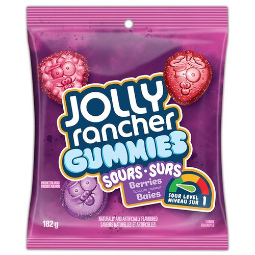Jolly Rancher Gummies Sour Berry 182 g