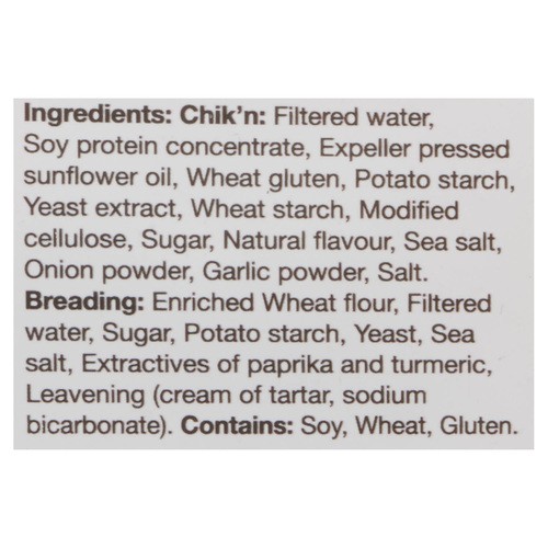 Sol Cuisine Plant-Based Frozen Crispy Chick’n Tenders 300 g