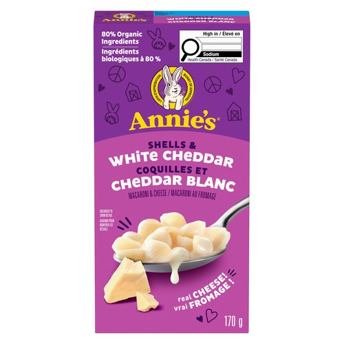 Annie's Macaroni & Cheese Shells & White cheddar 170 g
