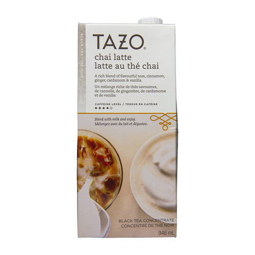 Tazo Black Tea Concentrate Chai Latte 946 ml