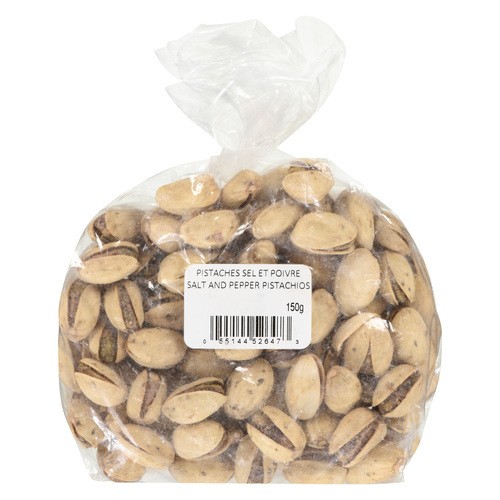Les Aliments Johnvince Pistachio Salt & Black Pepper 150 g