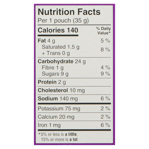Dare Bear Paws Peanut-Free Soft Cookies Molasses 6 Pouches 210 g