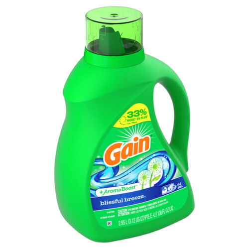 Gain Laundry Detergent Blissful Breeze 64 Loads 2.95 L