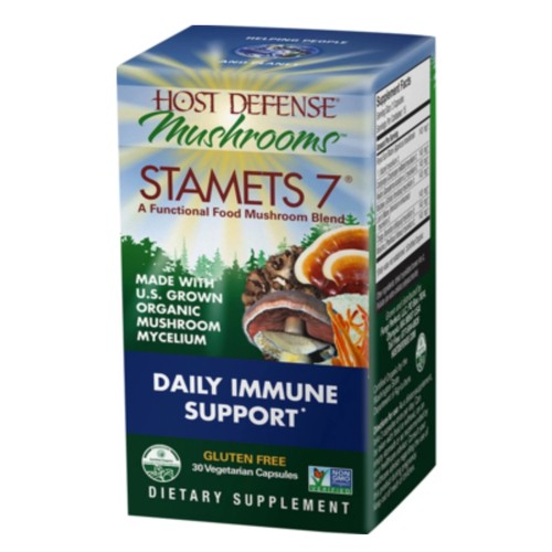 Host Defense Stamets7 Daily Immune Supplement 60 EA