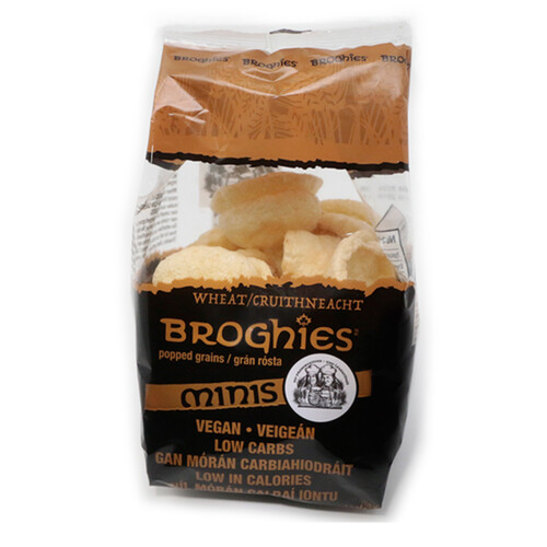 Broghies Vegan Poppers Cereal Wheat Minis 45 g