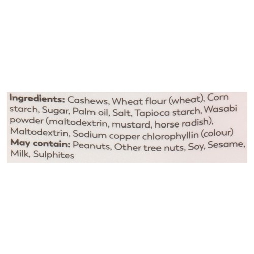 Yupik Snack Cashews Wasabi 164 g