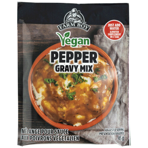 Farm Boy Vegan Gravy Mix Pepper 45 g