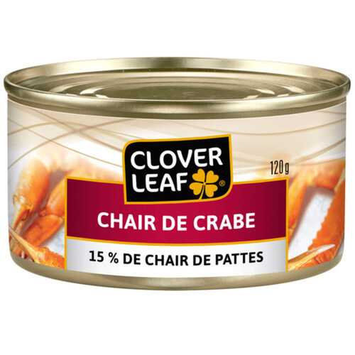 Clover Leaf 15% Leg Crabmeat 120 g