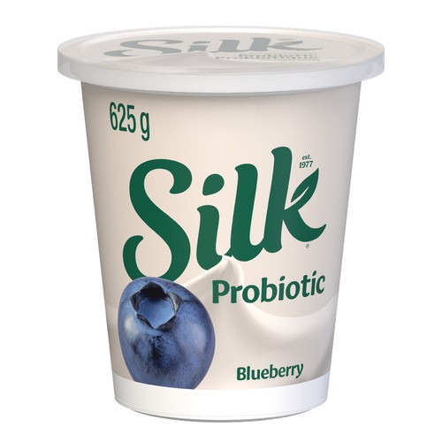Silk Probiotics Plant Based Yogurt Blueberry Flavoured 625 g