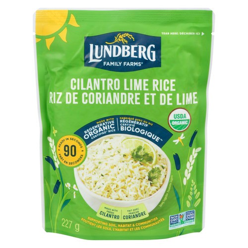 Lundberg Family Farms Organic Rice Cilantro Lime 227 g
