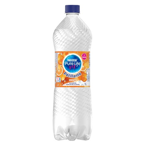 Nestlé Pure Life Sparkling Water Orange 1 L (bottle)