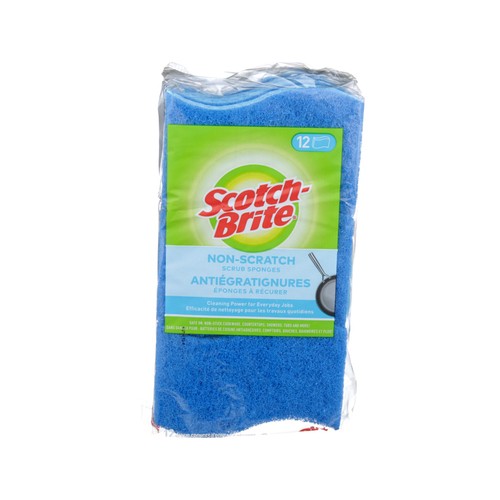 Scotch-Brite Scrub Sponges Non-Scratch 12 Pack