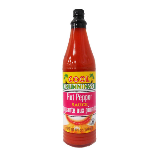 Cool Runnings Hot Pepper Sauce 170 ml