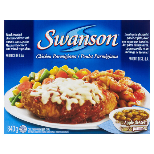 Swanson Chicken Parmigiana Frozen Dinner 340 g