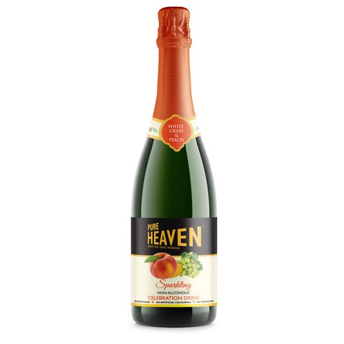 Pure Heaven Non Alcoholic Wine Peach 750 ml (bottle)