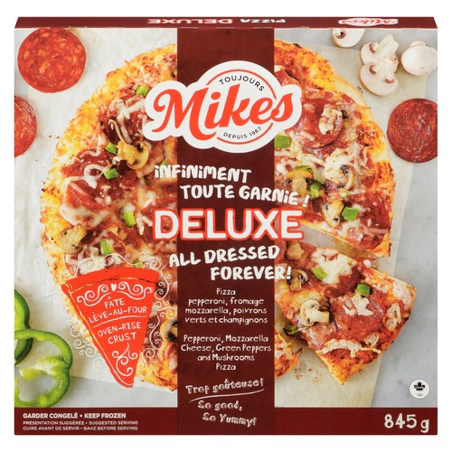 Mikes Frozen Deluxe Pizza 845 g - Voilà Online Groceries & Offers