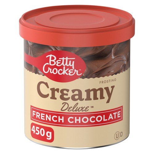 Betty Crocker Gluten-Free Creamy Deluxe Frosting French Chocolate 450 g